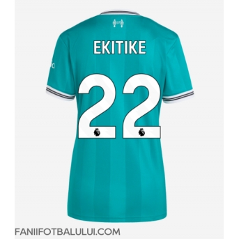 Liverpool Hugo Ekitike #22 Tricou Fotbal Replică 2025-26 Femei Treilea